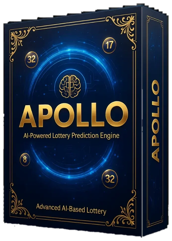 Apollo AI lottery number dashboard box